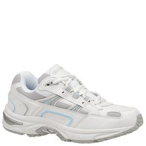 VIONIC Walker White Blue Athletic Sneakers Shoes Size 8.5